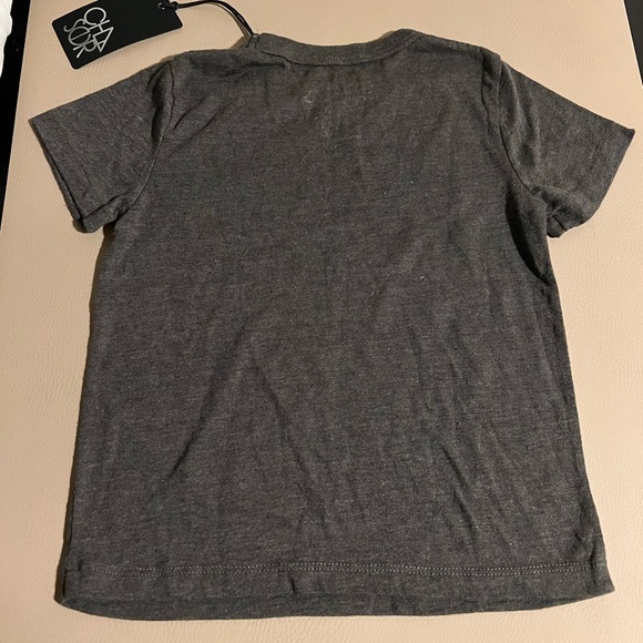 Chaser Brand Gray PEACE shirt size 6 NWT - Picture 2 of 3